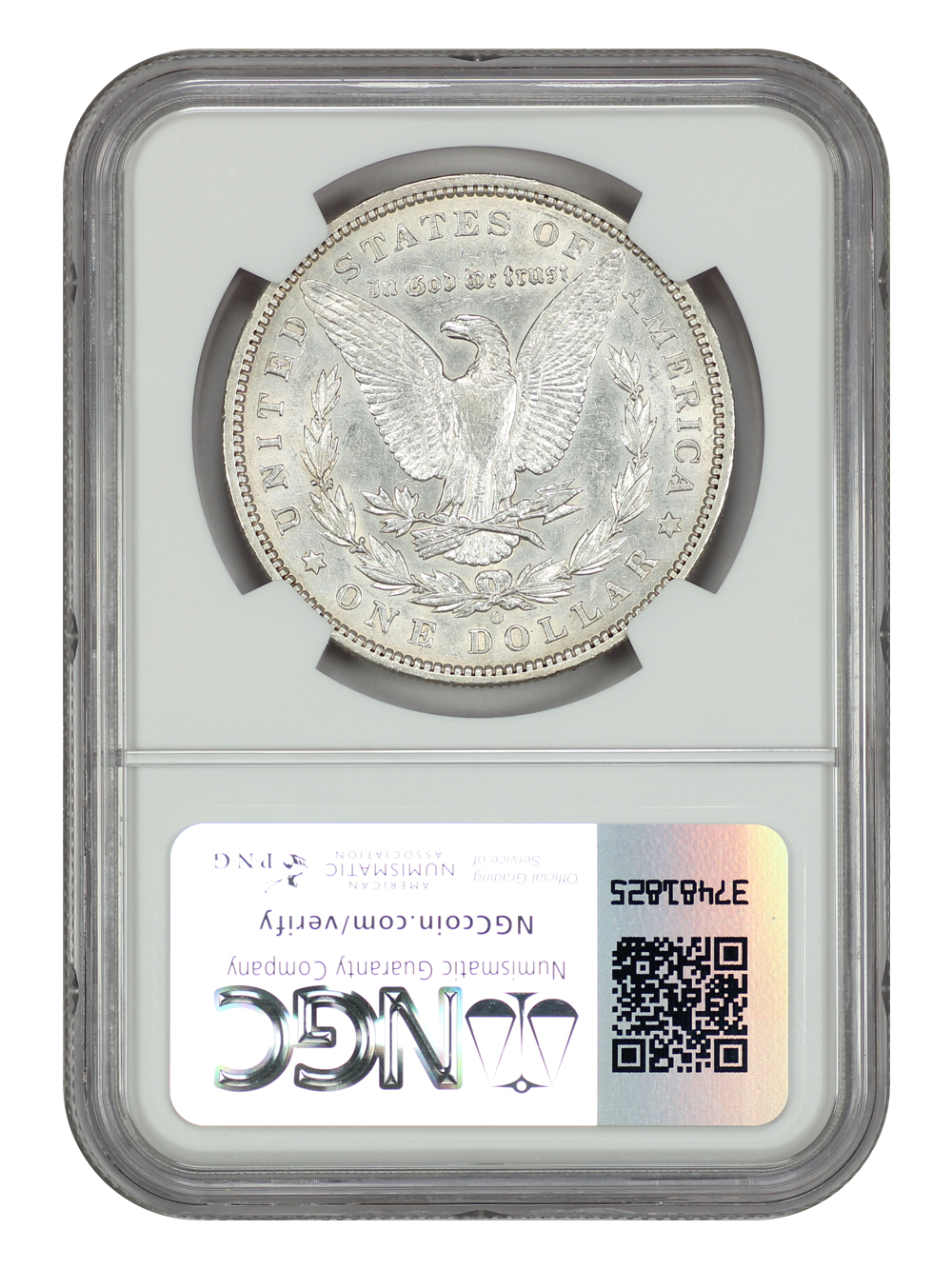 image for: 1896-O $1  NGC AU50