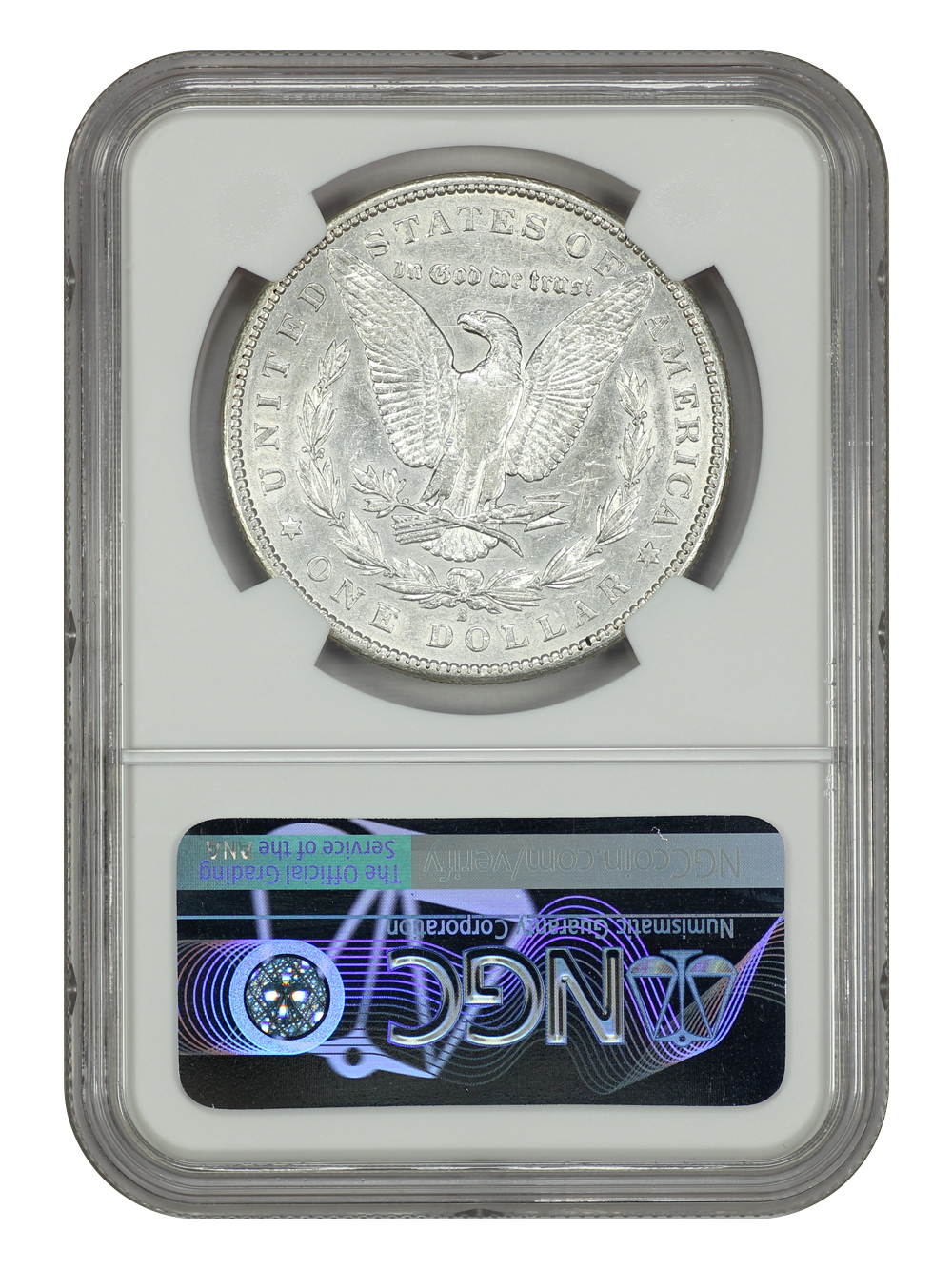 image for: 1900-S $1  NGC AU50