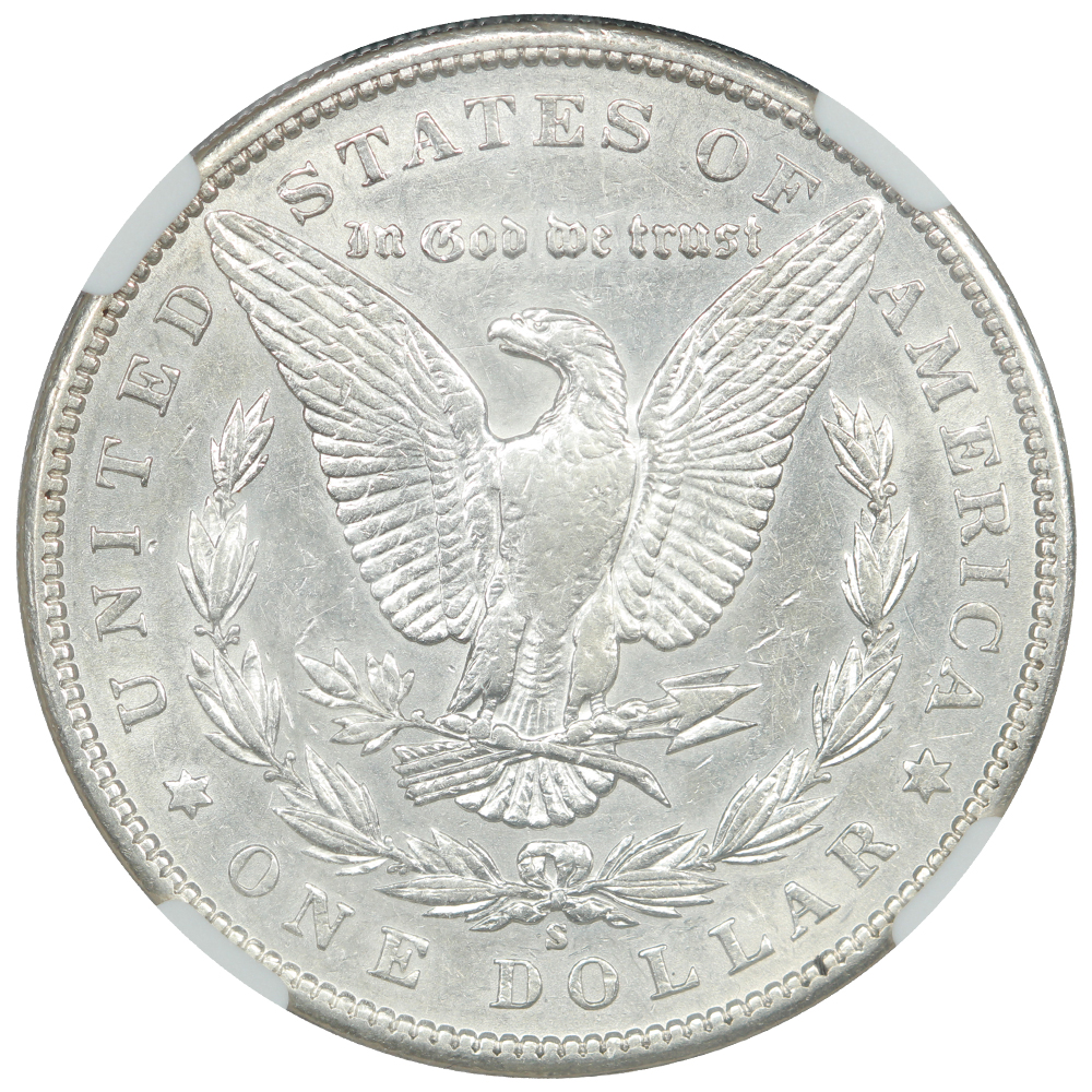 image for: 1900-S $1  NGC AU50