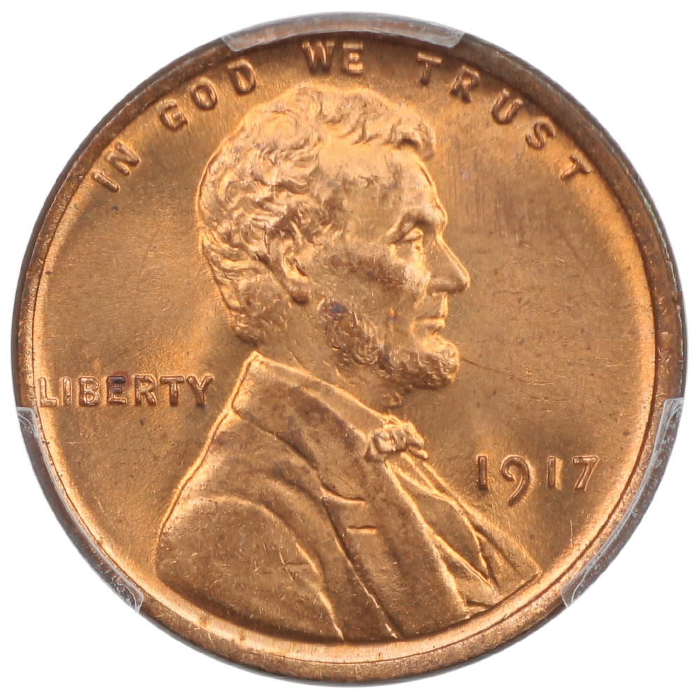 image for: 1917 1c PCGS MS65 RD