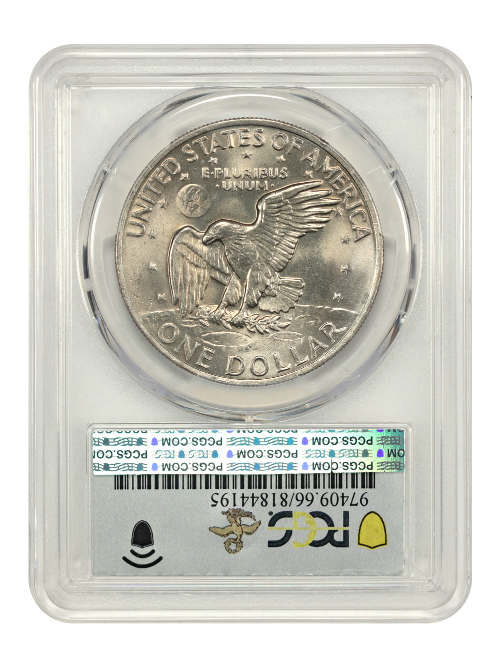 image for: 1972 Type 2 $1  PCGS MS66