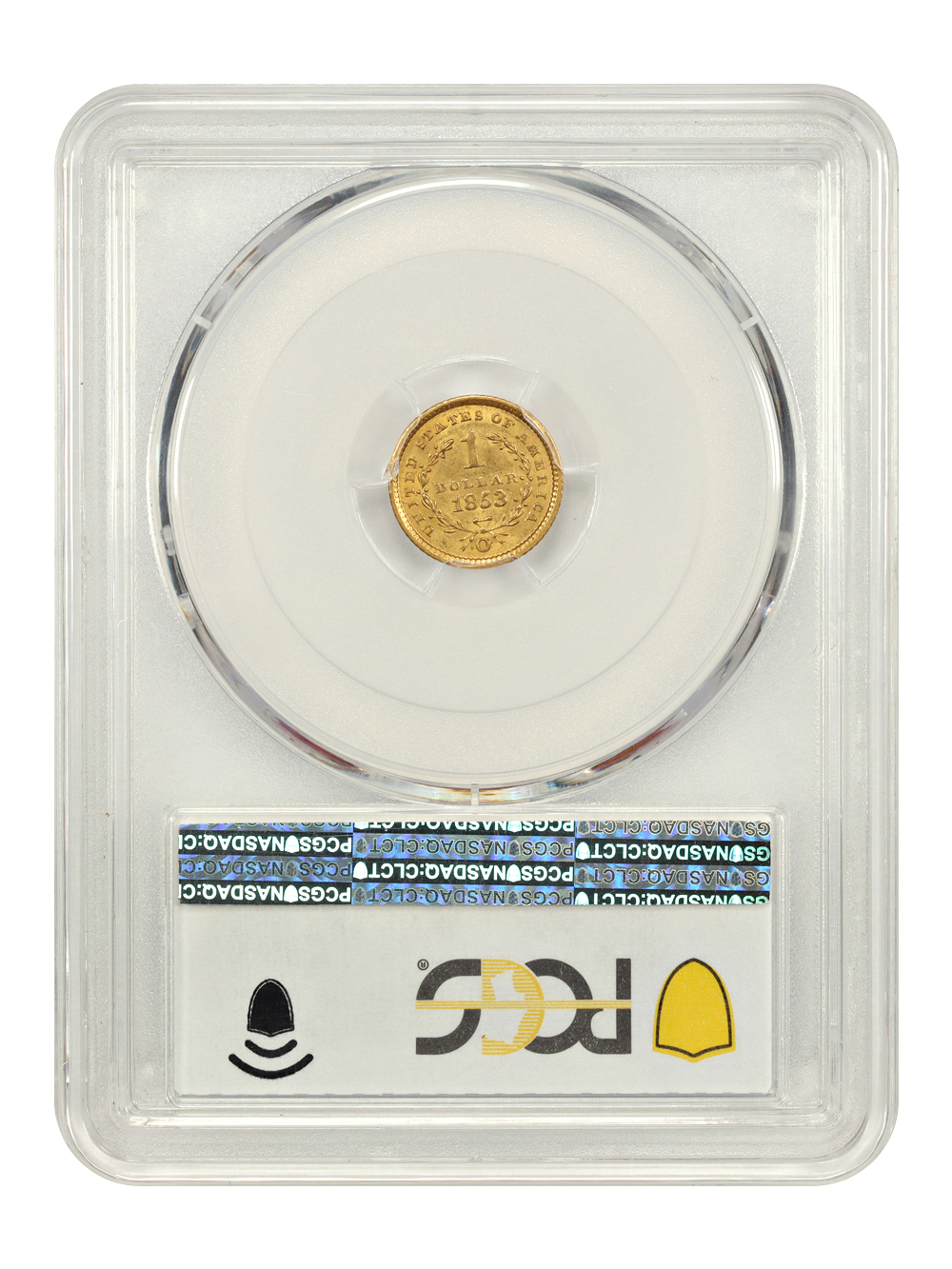 image for: 1853-O G$1 PCGS MS63