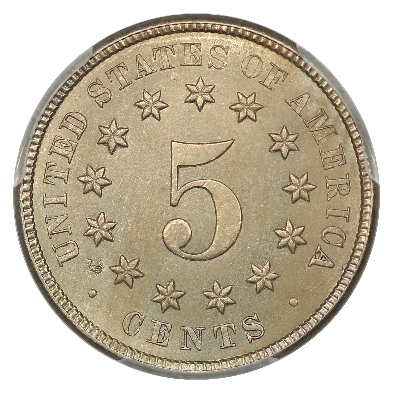 image for: 1880 5c PCGS MS65