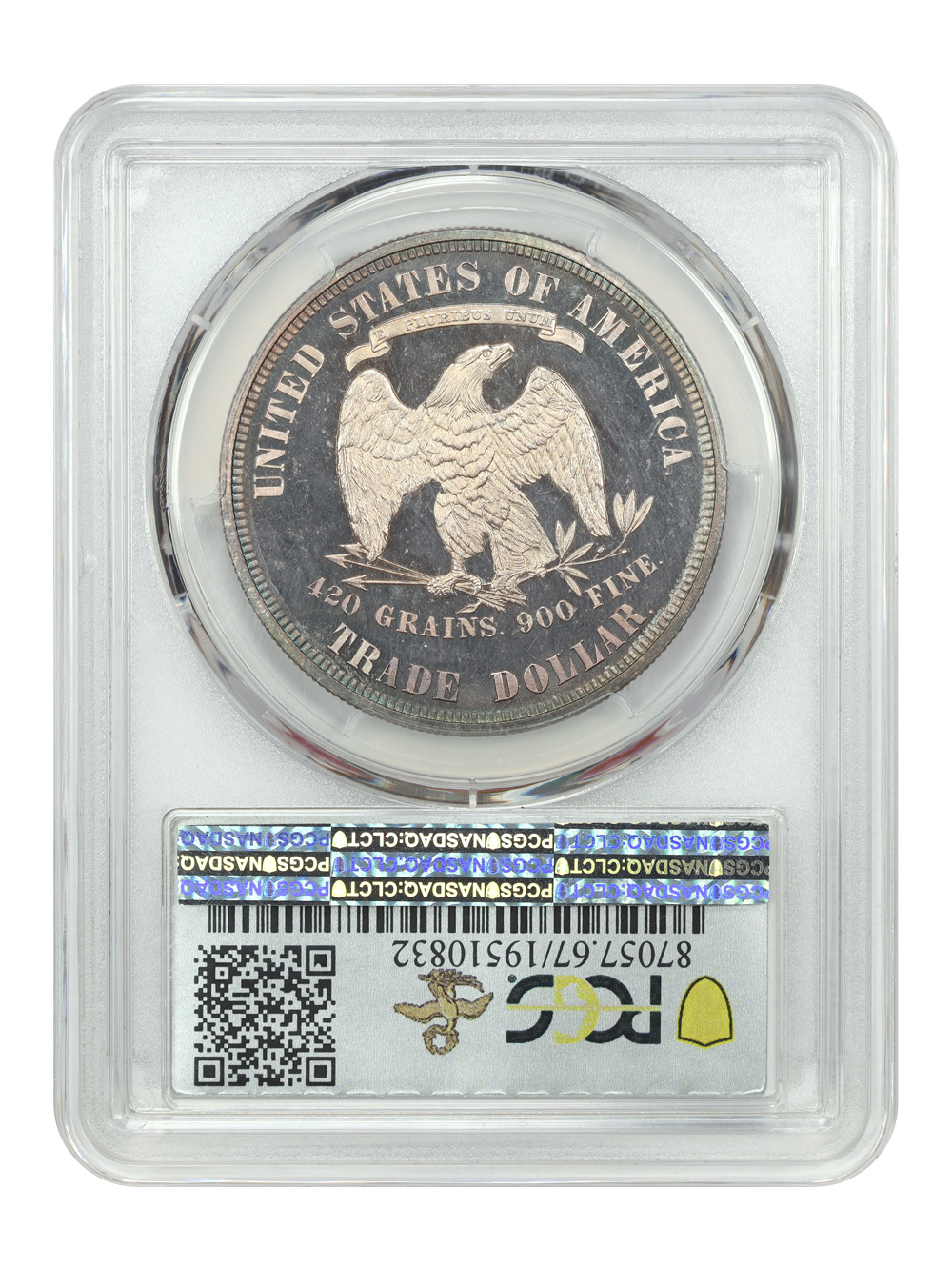 image for: 1877 Trade$ PCGS PR67 CAM