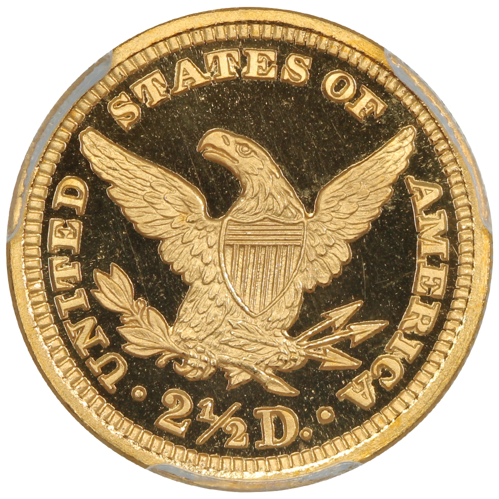 thumbnail for: 1898 $2 1/2 PCGS PR68 DCAM