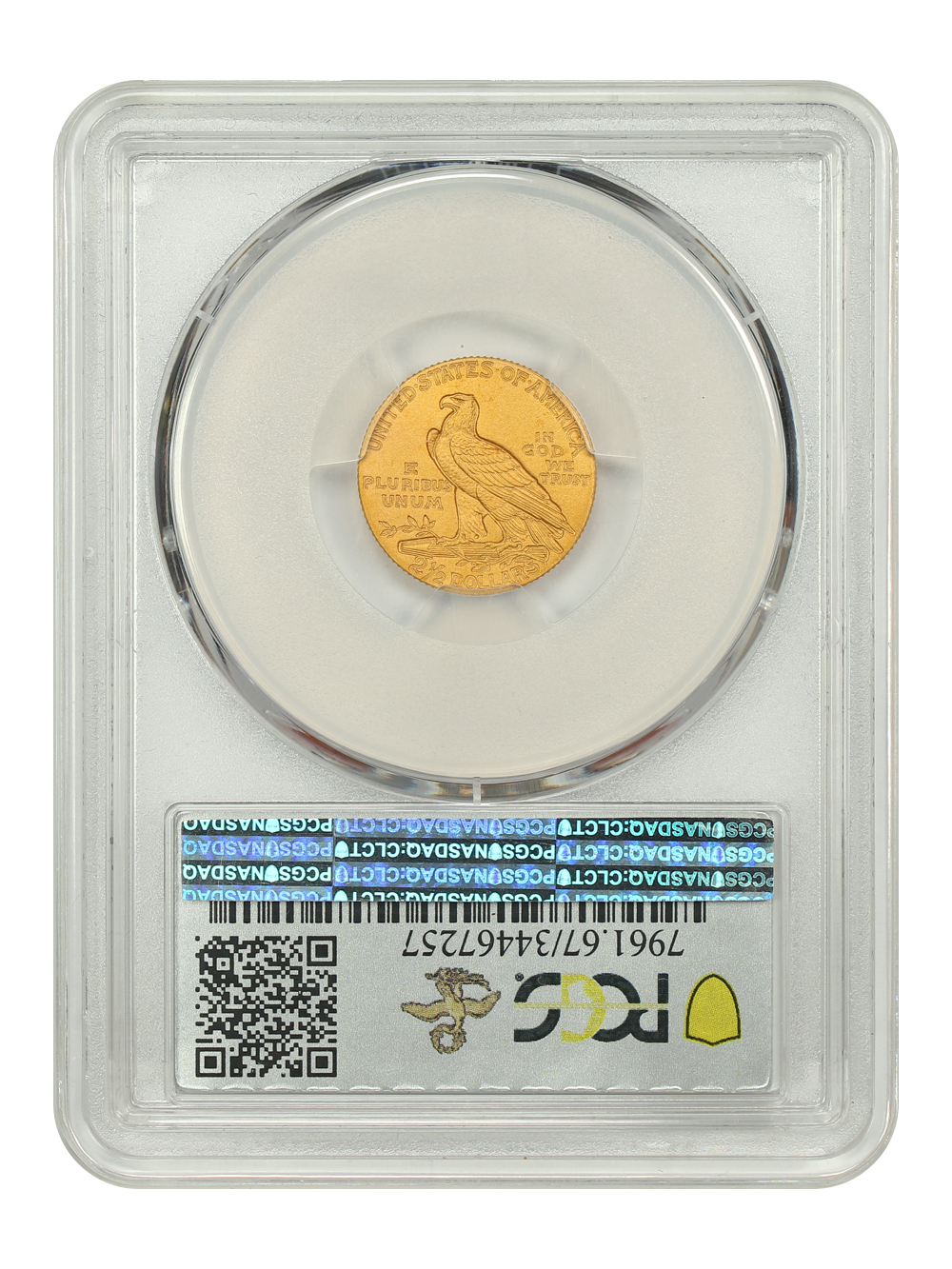 thumbnail for: 1912 $2 1/2 PCGS PR67