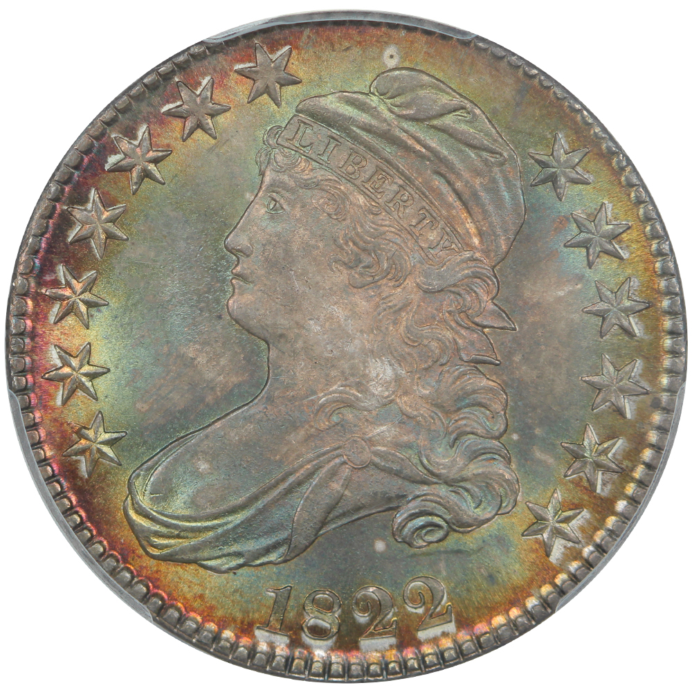 image for: 1822 50c PCGS MS66