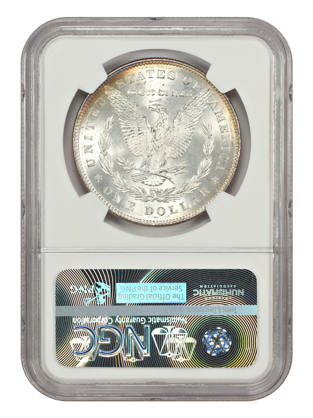 image for: 1878 7TF Reverse of 1878 $1  NGC MS64