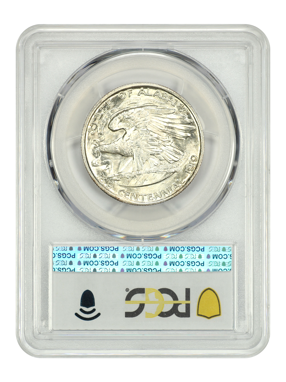 image for: 1921 Alabama, 2x2 50c PCGS MS64