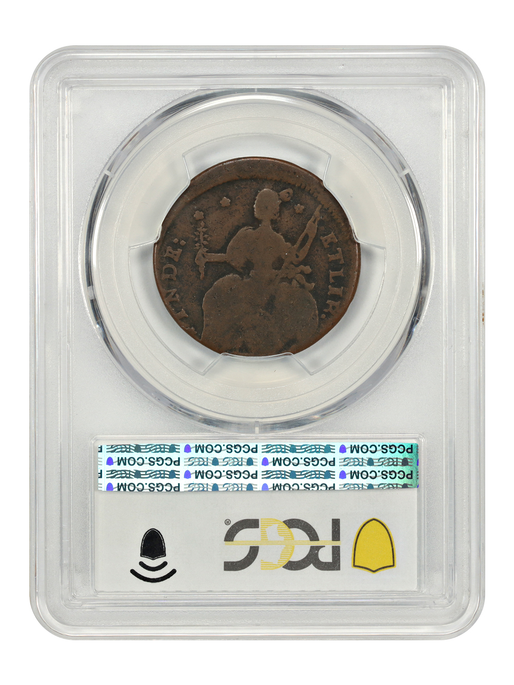 image for: 1787 Connecticut, Draped Bust Left, ETLIR Copper PCGS G6 BN