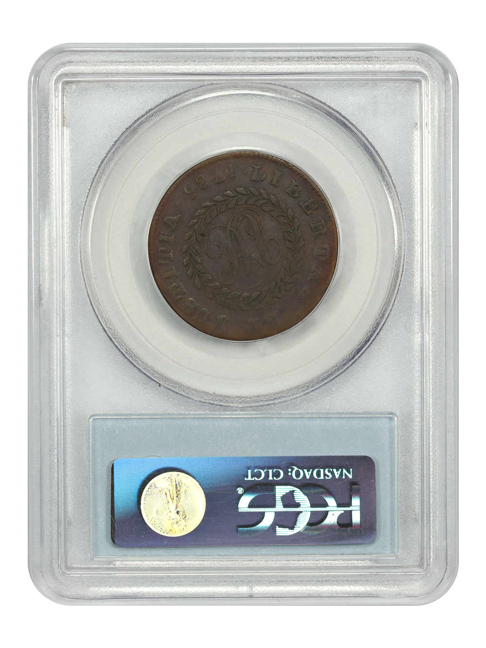 image for: 1785 Nova Constellatio, Pointed Rays Copper PCGS XF40 BN