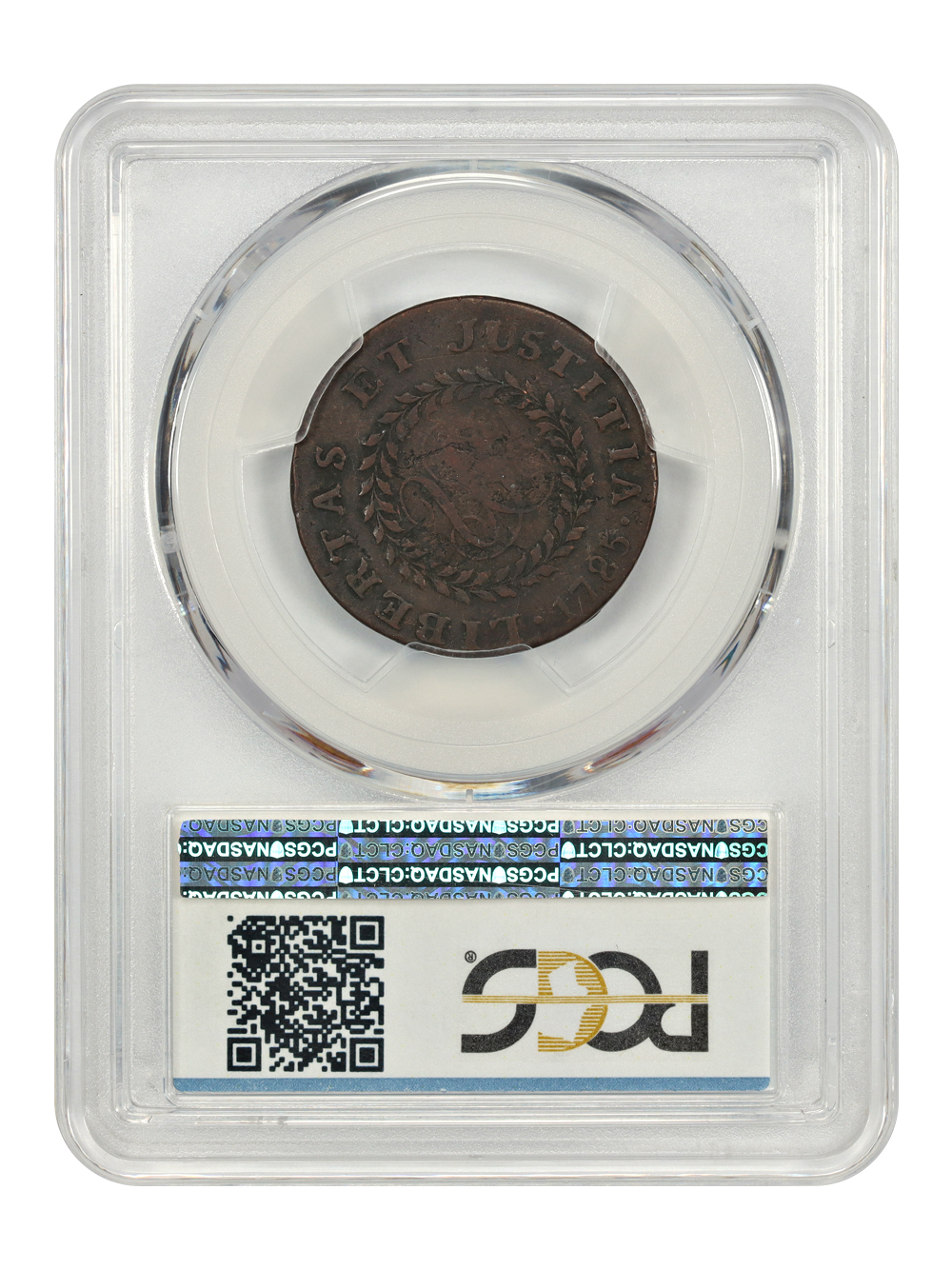 image for: 1785 Nova Constellatio, Pointed Rays Copper PCGS VF30 BN