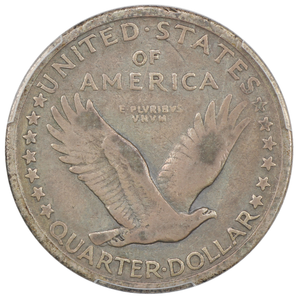 image for: 1917-S Type 1 25c PCGS F15