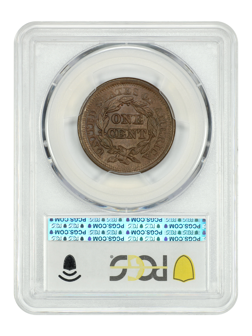 thumbnail for: 1851 1c PCGS MS64 BN