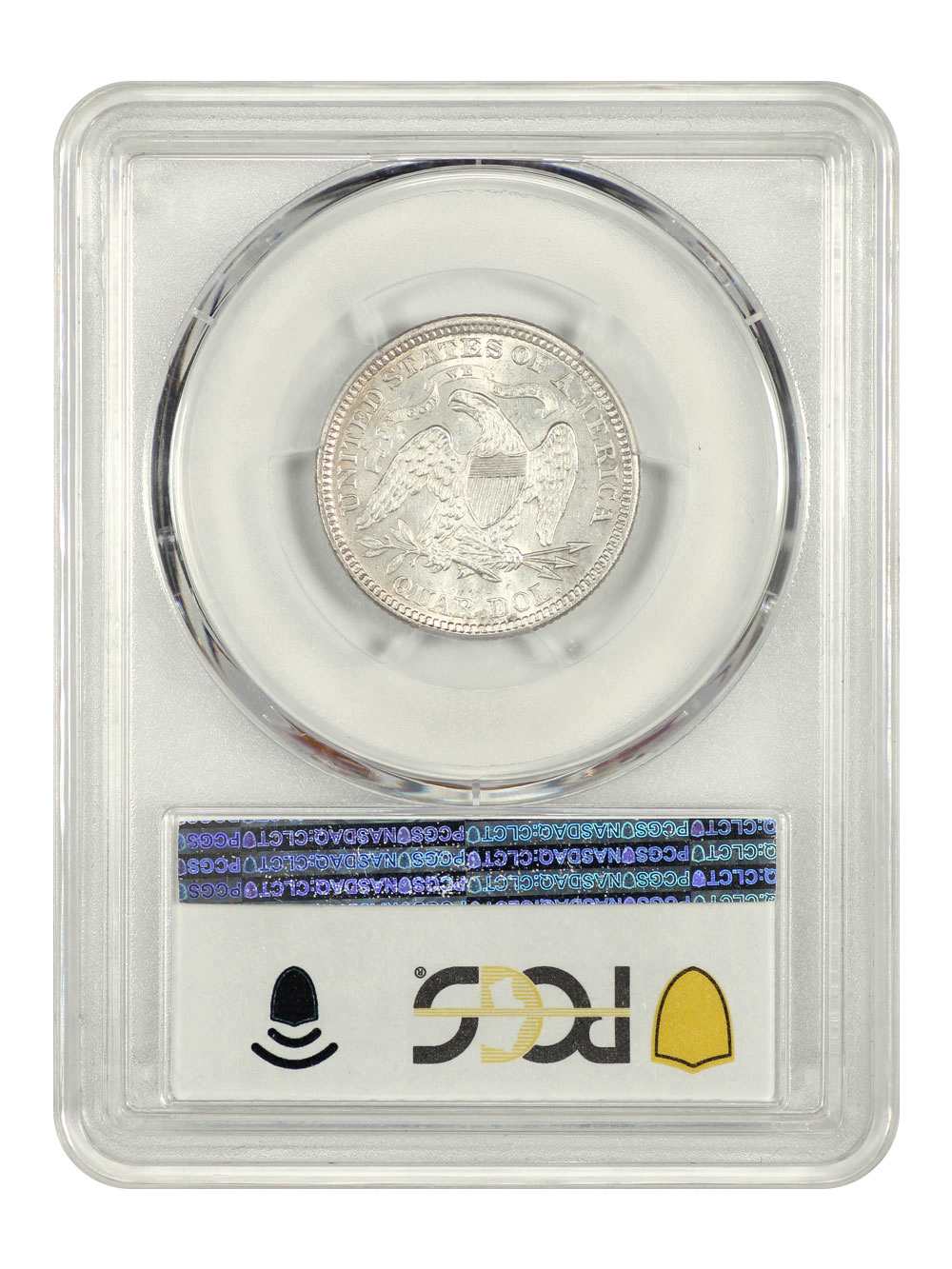 image for: 1873 Arrows 25c PCGS MS62