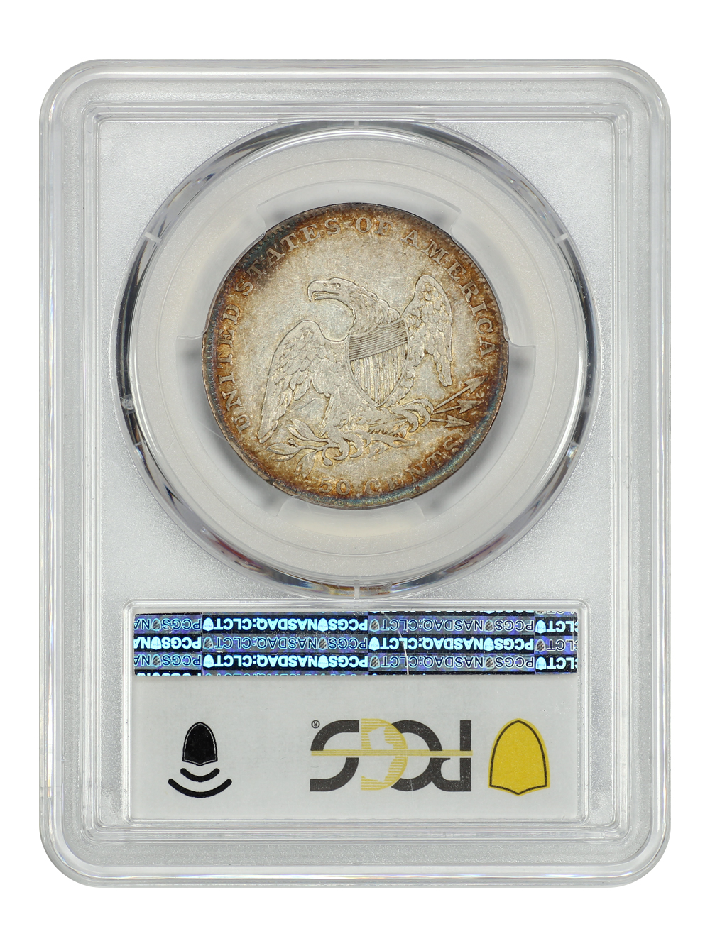 image for: 1836 Reeded Edge 50c PCGS XF40