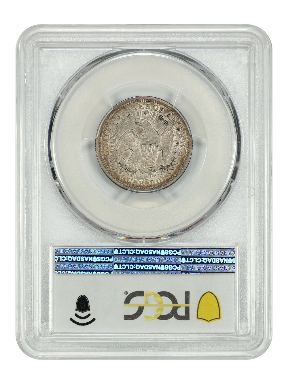image for: 1853 Arrows & Rays 25c PCGS XF40