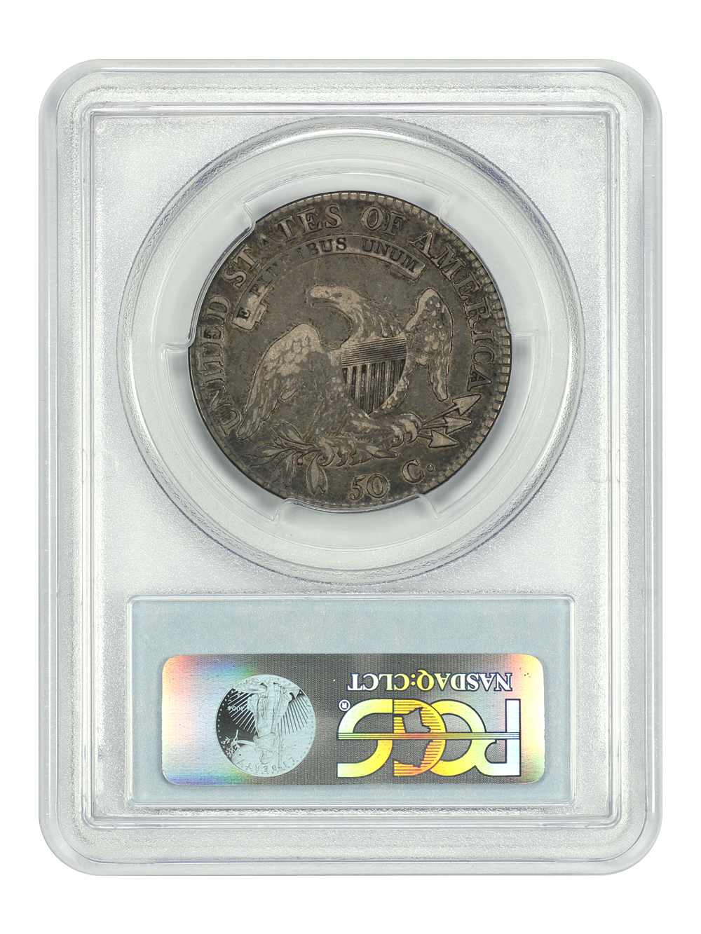 image for: 1818/7 Large 8 50c PCGS VF25