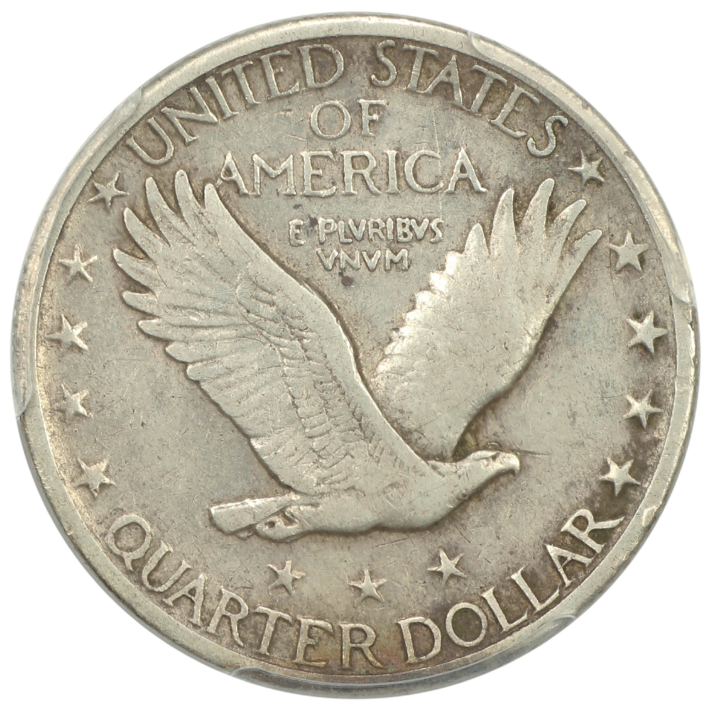 image for: 1920-D 25c PCGS VF35