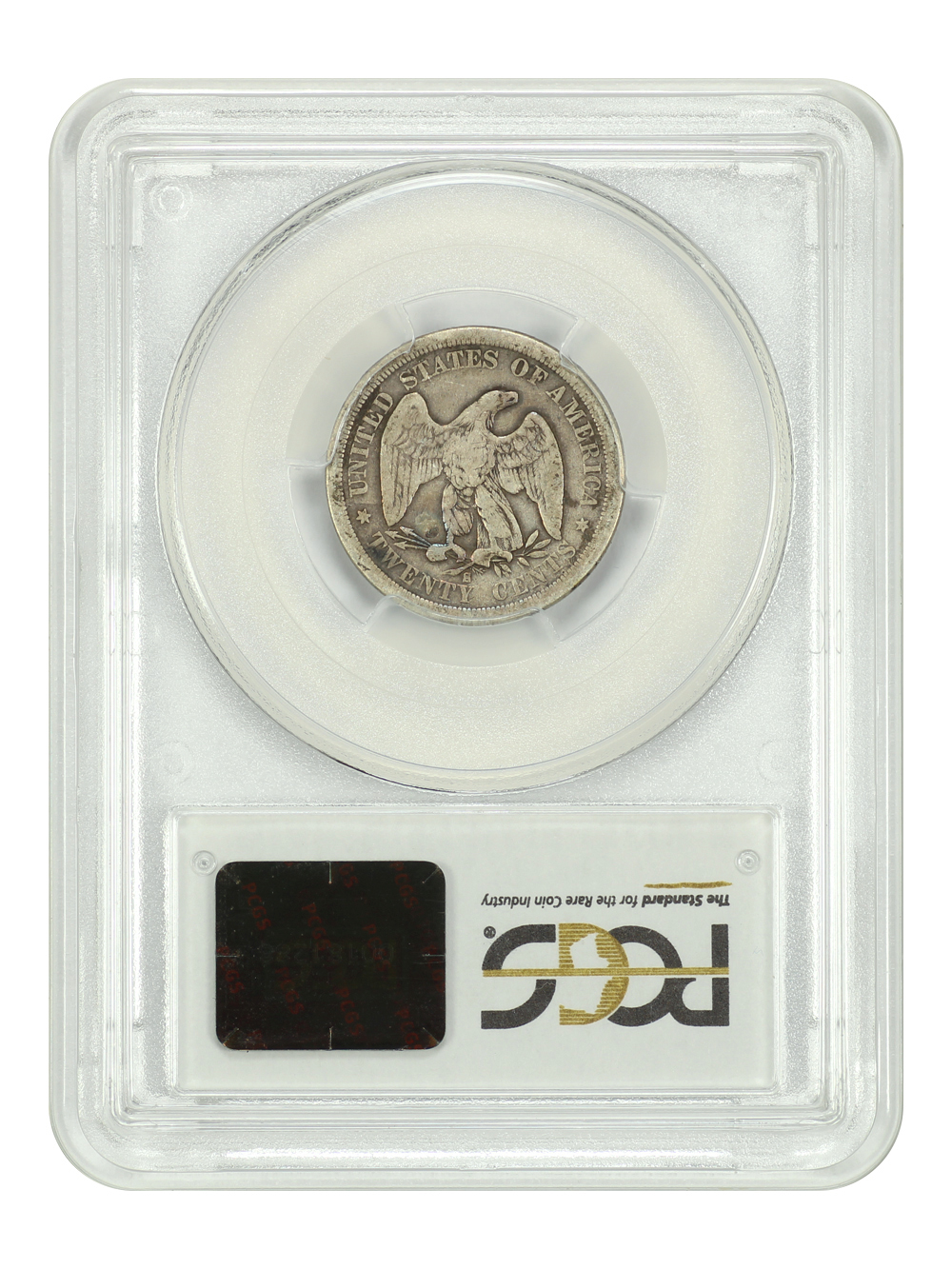 image for: 1875-S 20c PCGS VG8