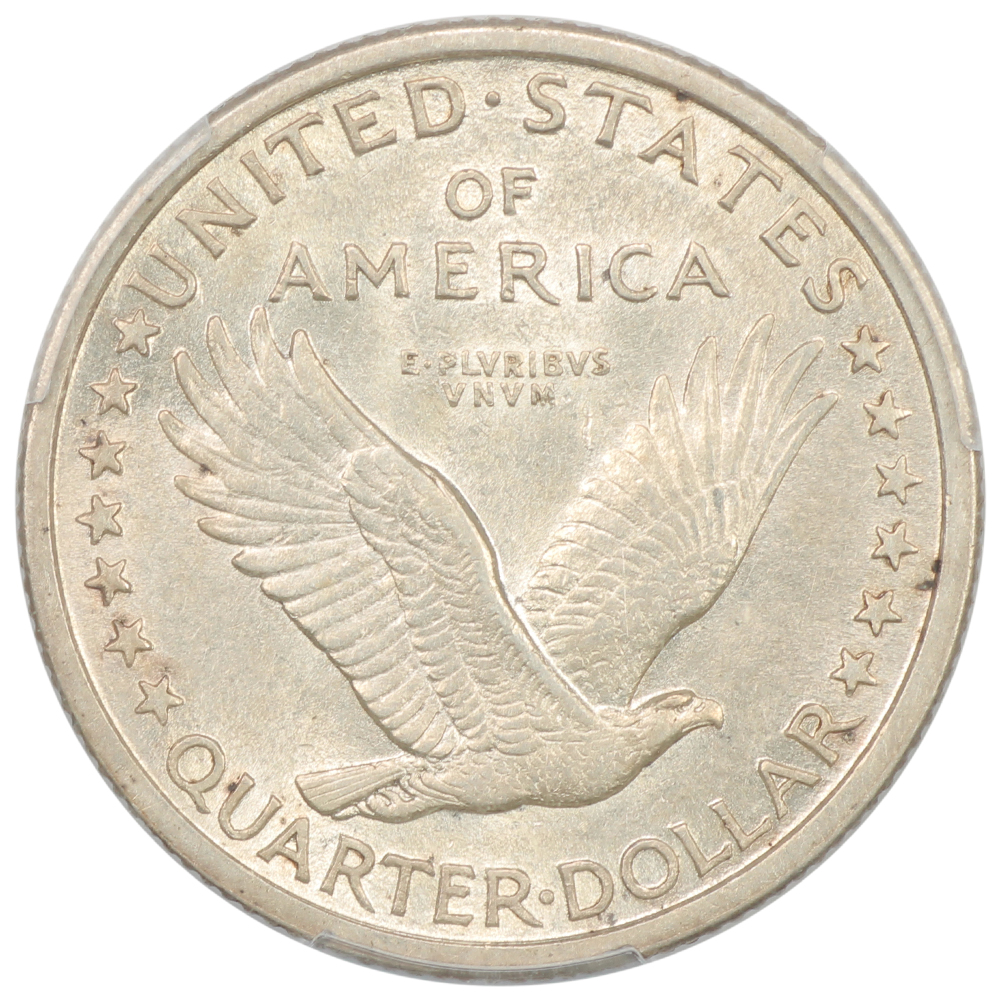 image for: 1917 Type 1 25c PCGS AU58 FH