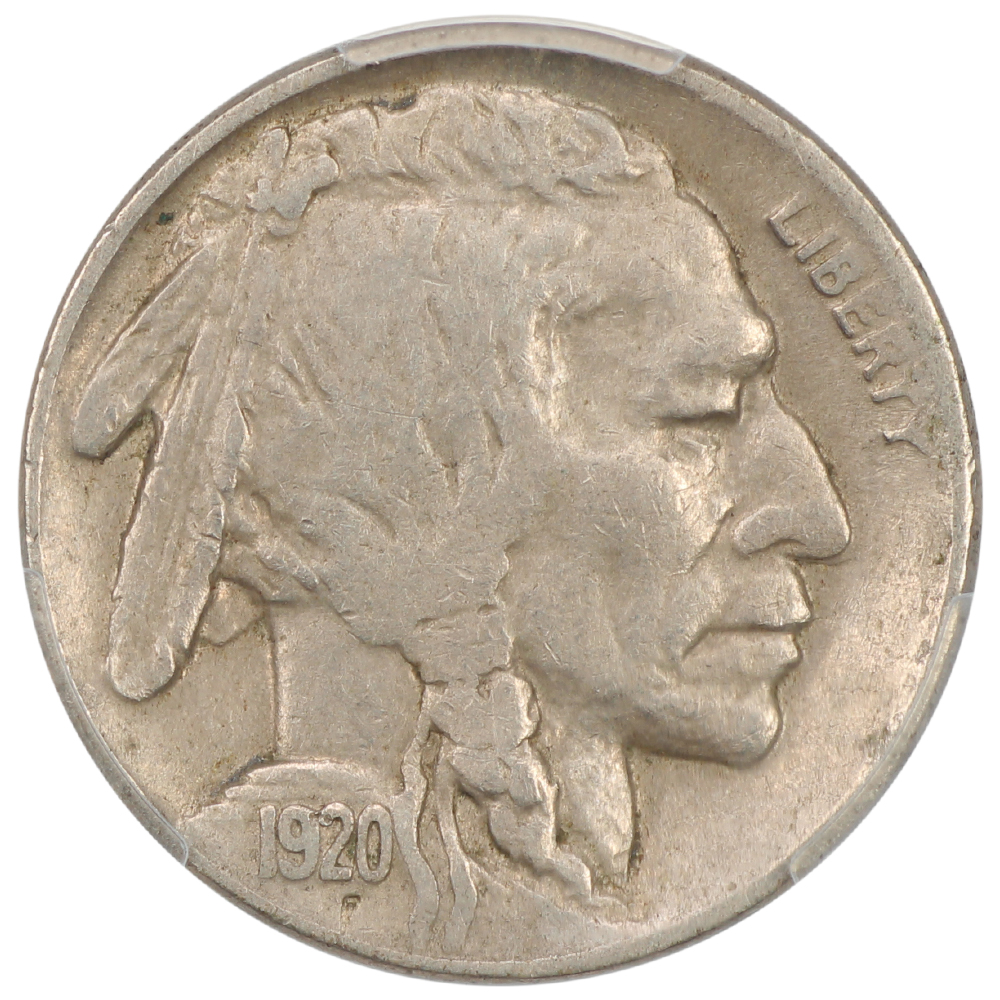 image for: 1920-S 5c PCGS XF40