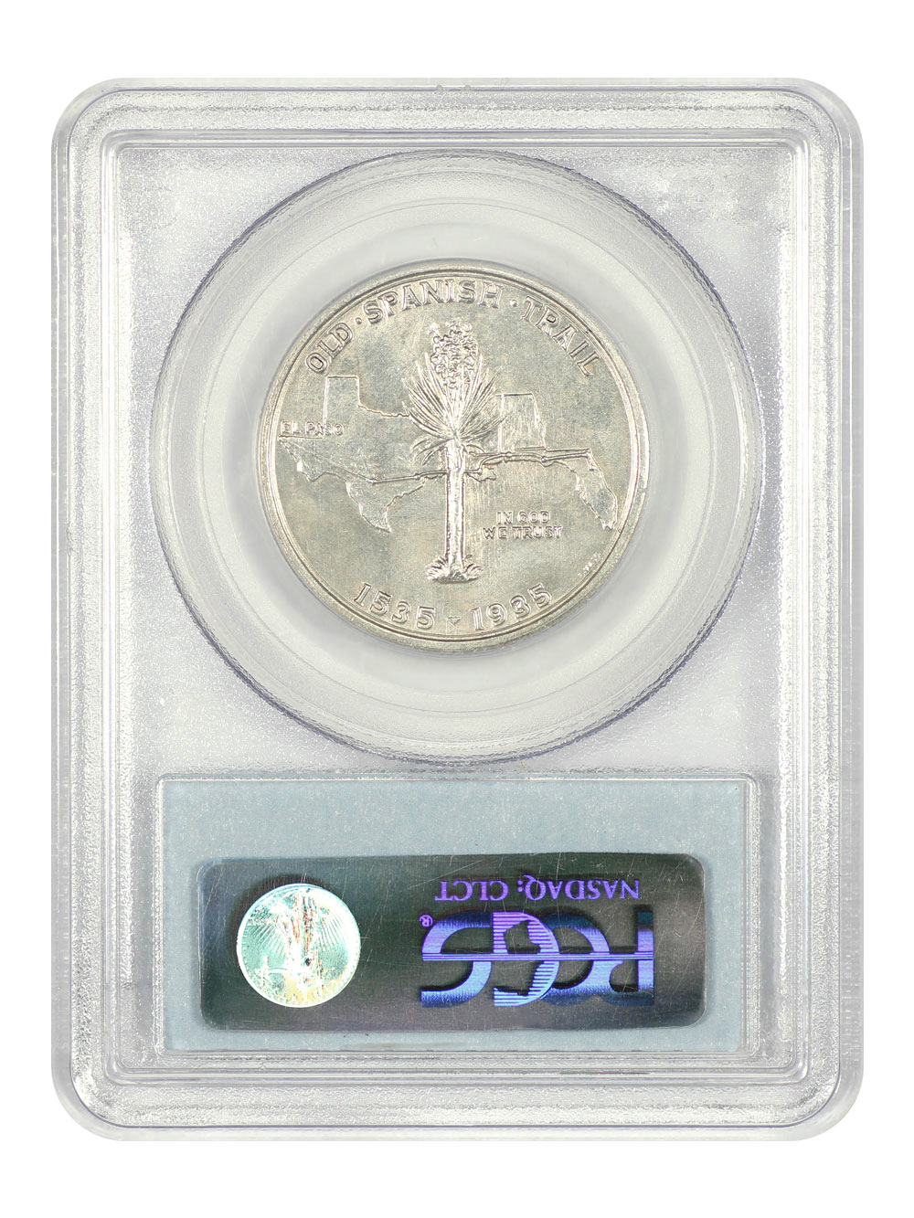 image for: 1935 Spanish Trail 50c PCGS MS65