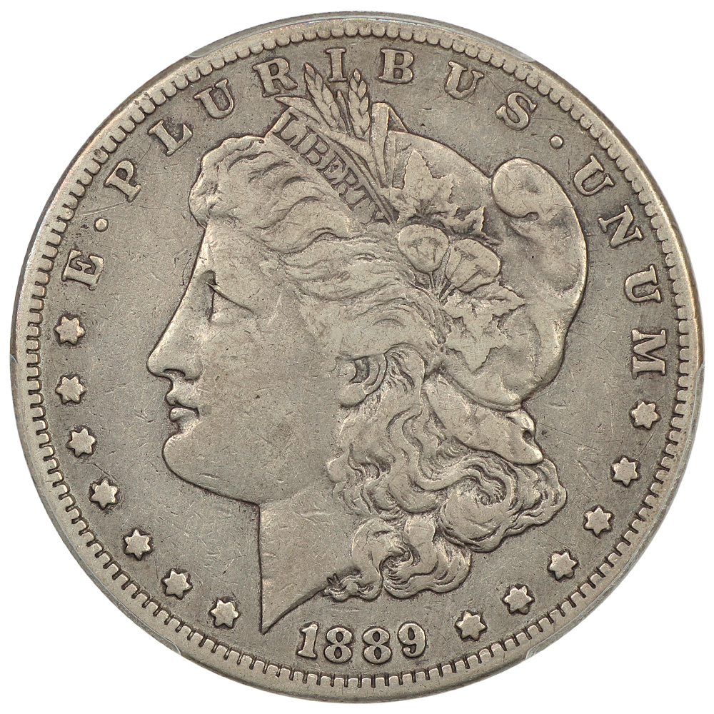 image for: 1889-CC $1  PCGS VF30