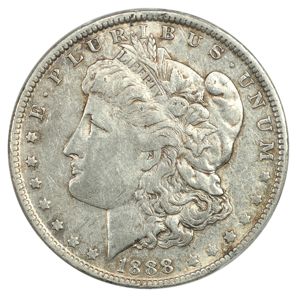 image for: 1888-O Hot Lips, VAM-4 $1  PCGS XF40