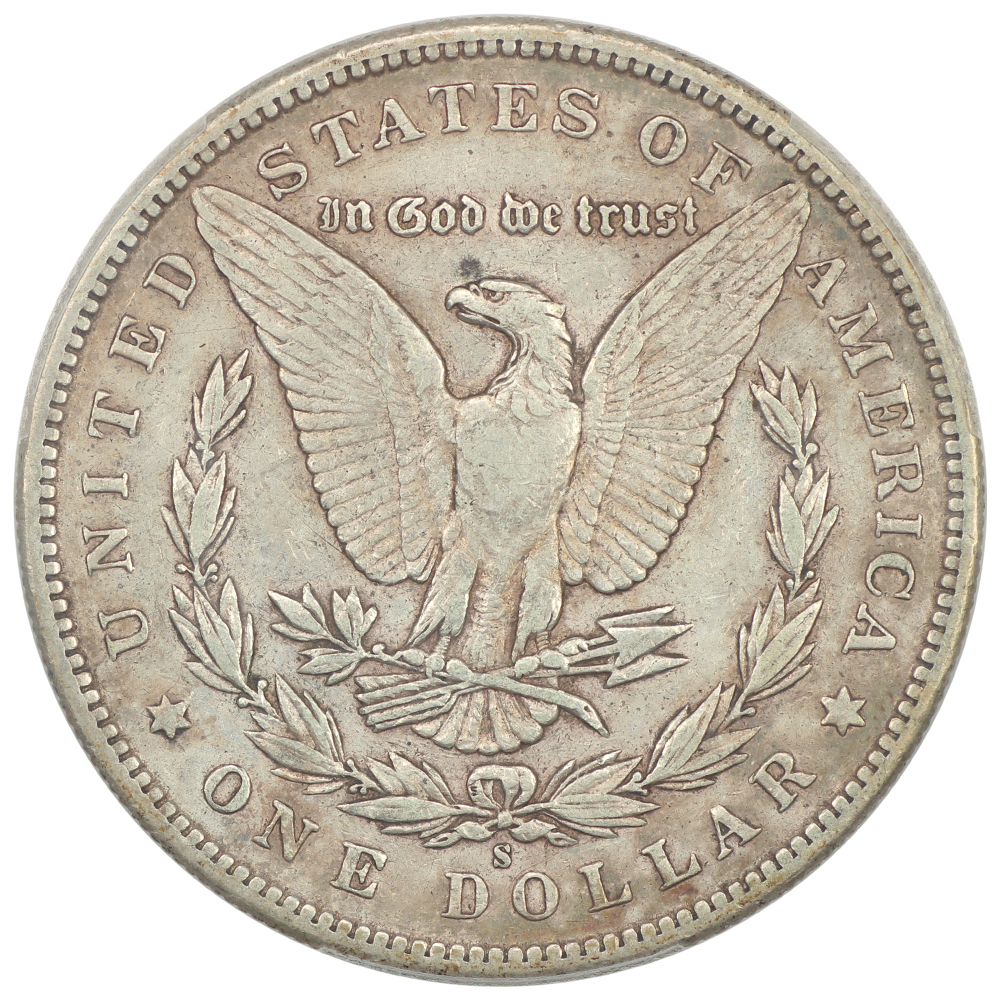 image for: 1896-S $1  PCGS XF40