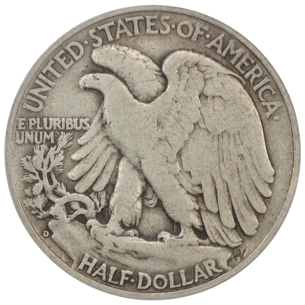 image for: 1938-D 50c PCGS F12