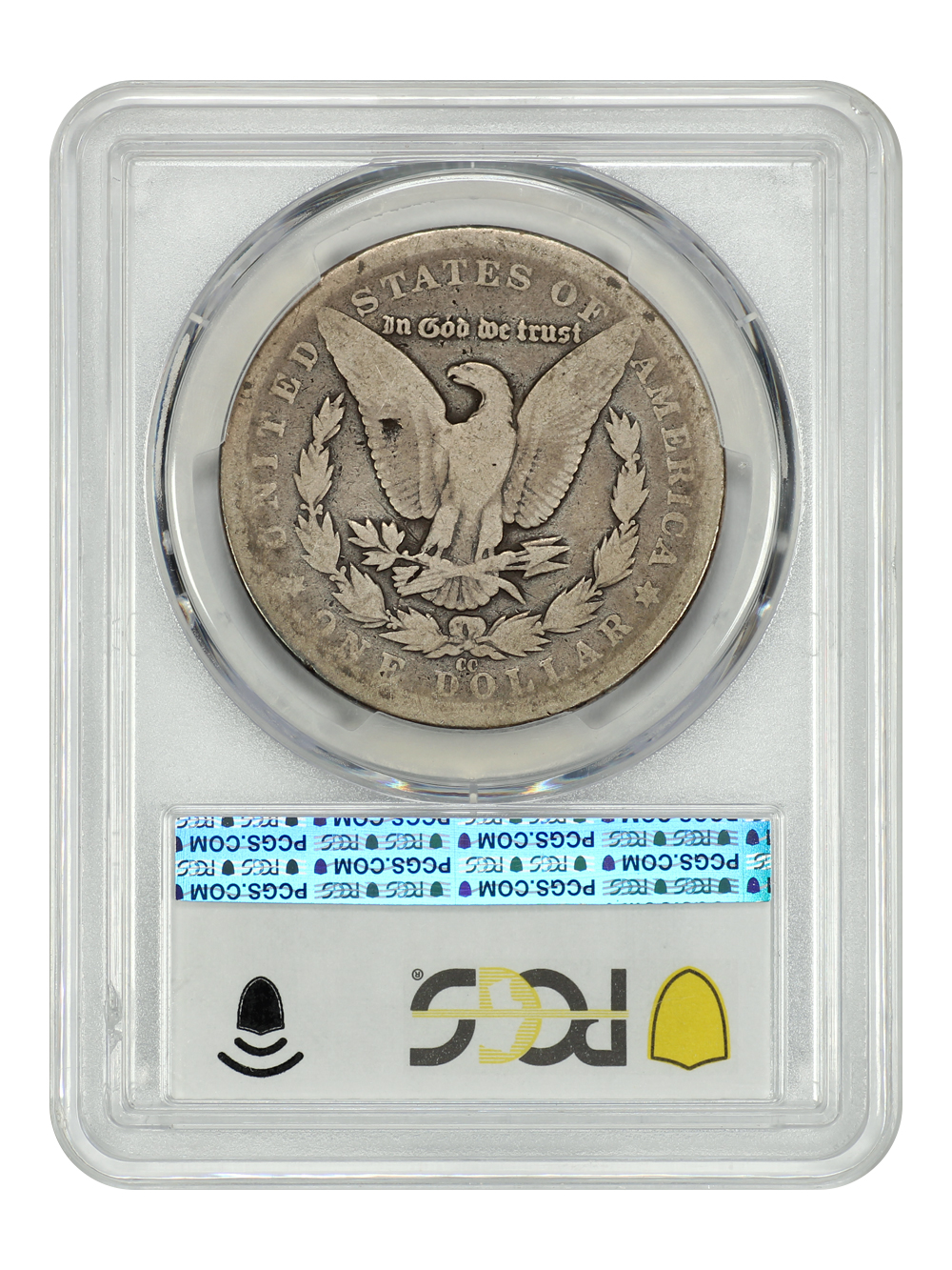 image for: 1892-CC $1  PCGS AG3