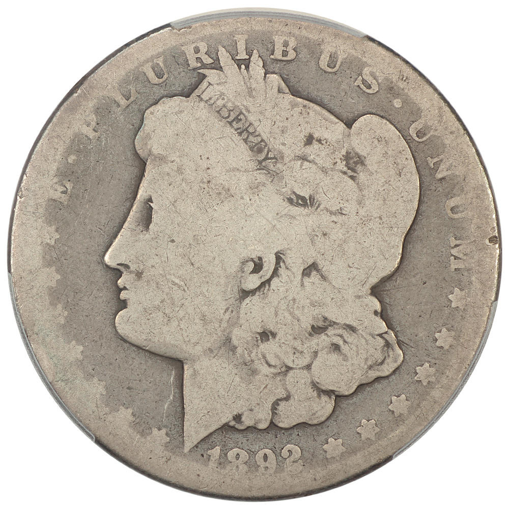 image for: 1892-CC $1  PCGS AG3