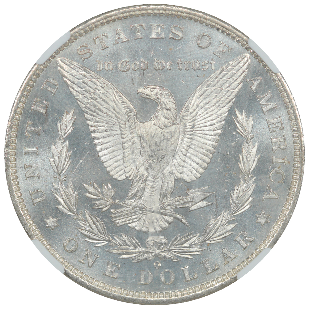 image for: 1884-O $1  NGC MS63 PL