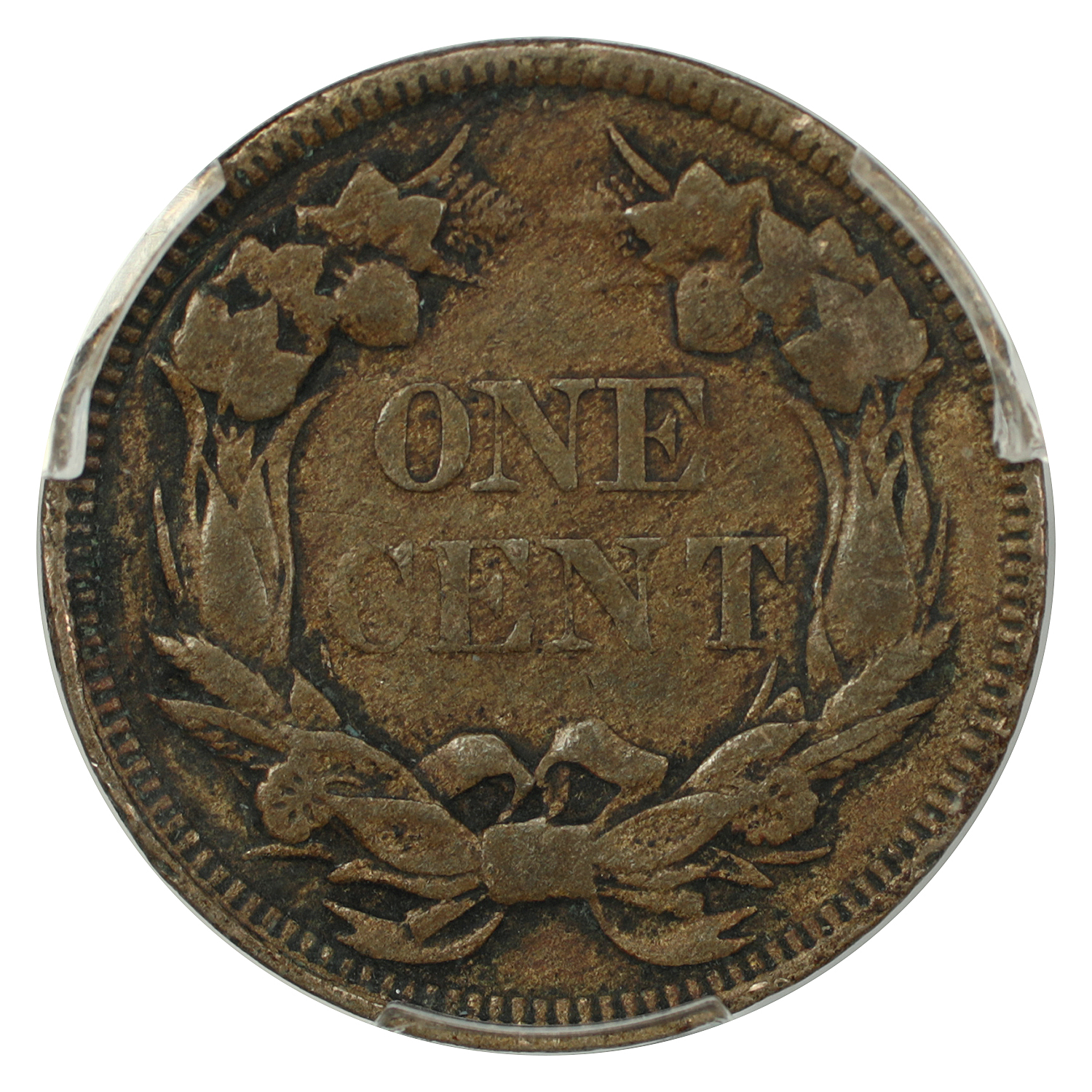 image for: 1857 Flying Eagle 1c PCGS VF25