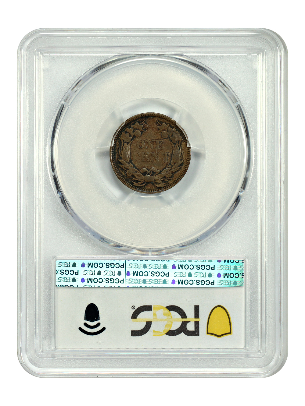 image for: 1857 Flying Eagle 1c PCGS VF25