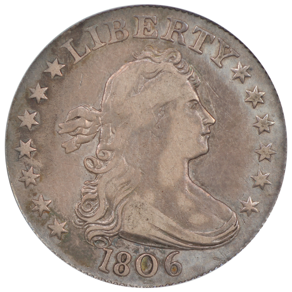 image for: 1806 25c PCGS VF25