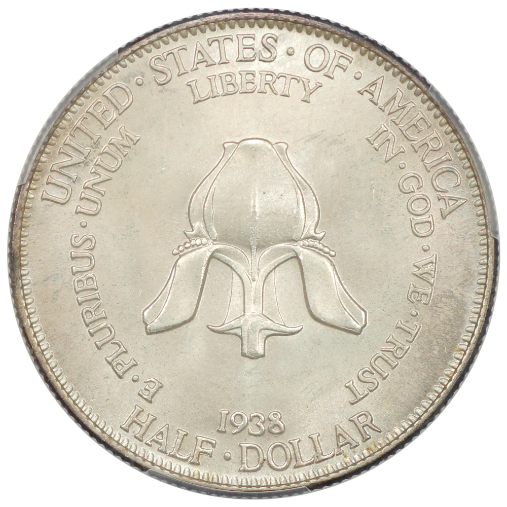 image for: 1938 New Rochelle 50c PCGS MS67