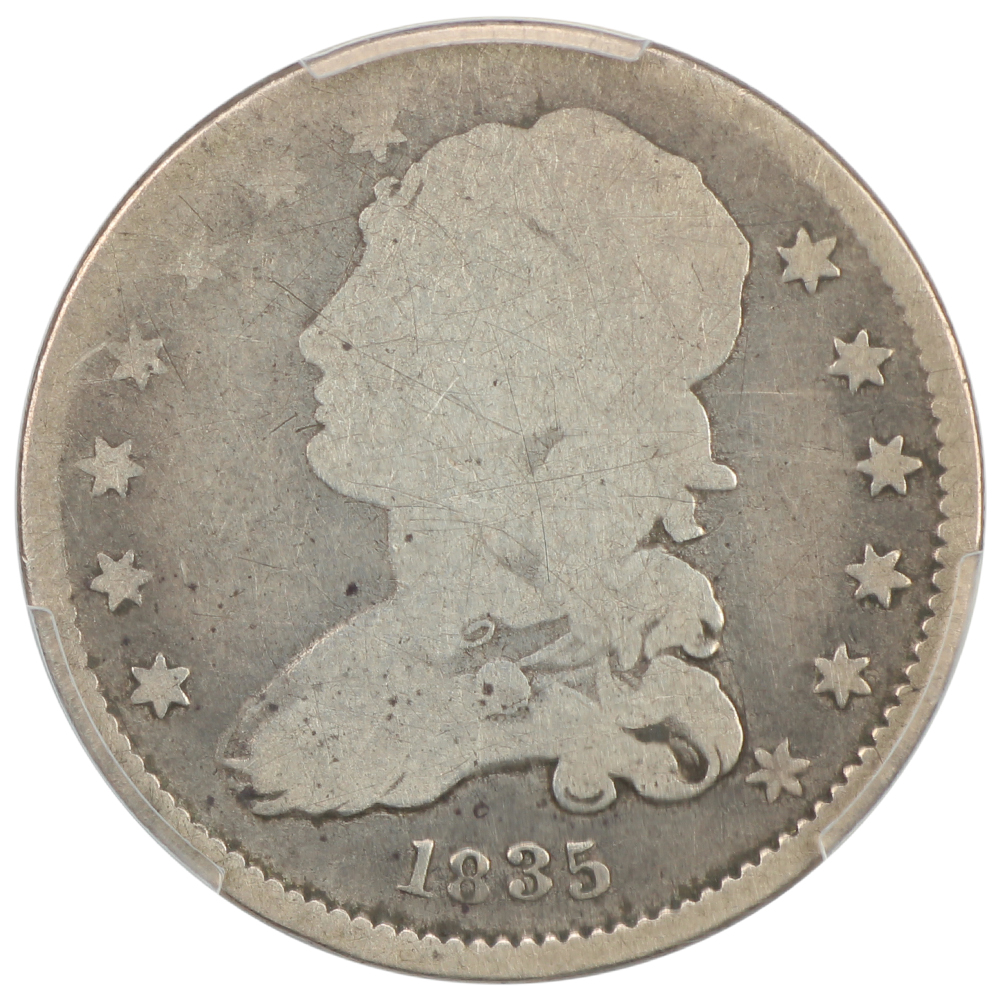 image for: 1835 25c PCGS AG3