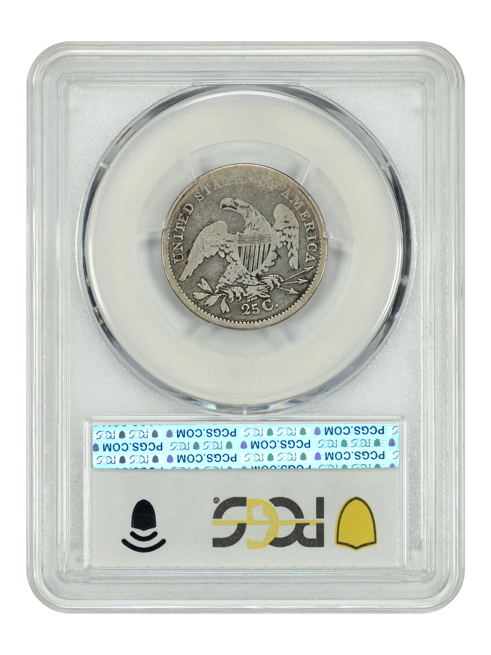 image for: 1835 25c PCGS AG3