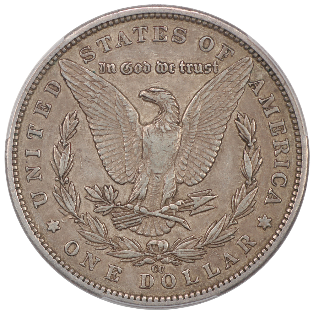 image for: 1892-CC $1  PCGS XF45