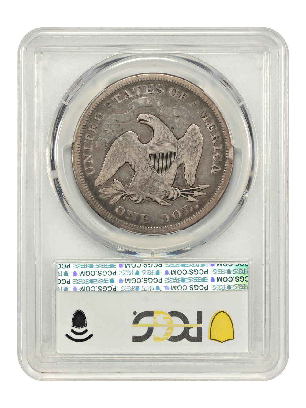 image for: 1872 $1  PCGS VG10