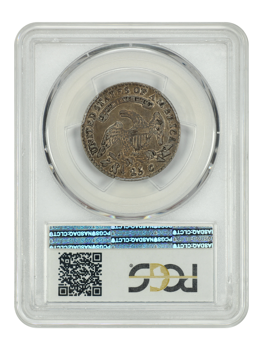 image for: 1818/5 25c PCGS VF30