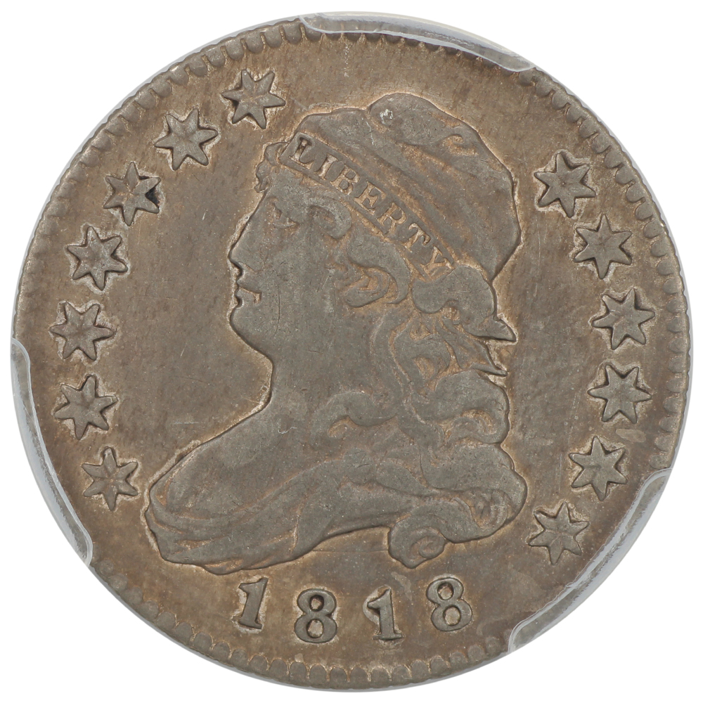 image for: 1818/5 25c PCGS VF30