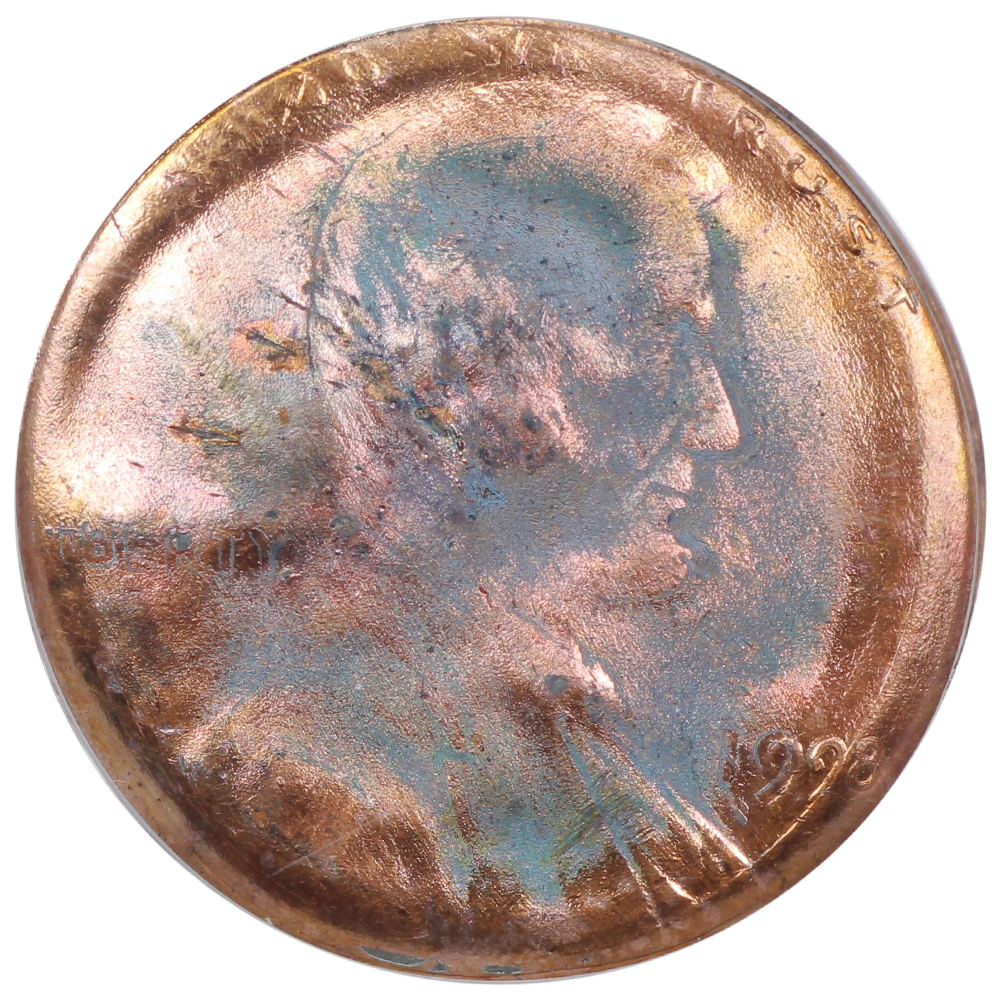 image for: 1998 1c PCGS MS63 RD