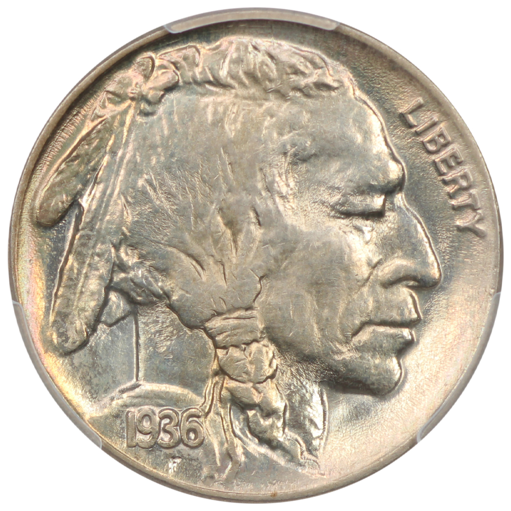 image for: 1936 5c PCGS MS67