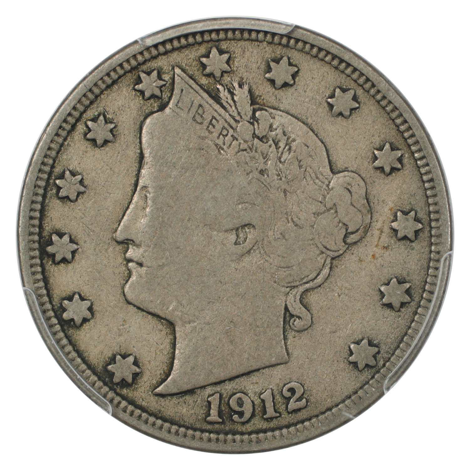 image for: 1912-D 5c PCGS VG10