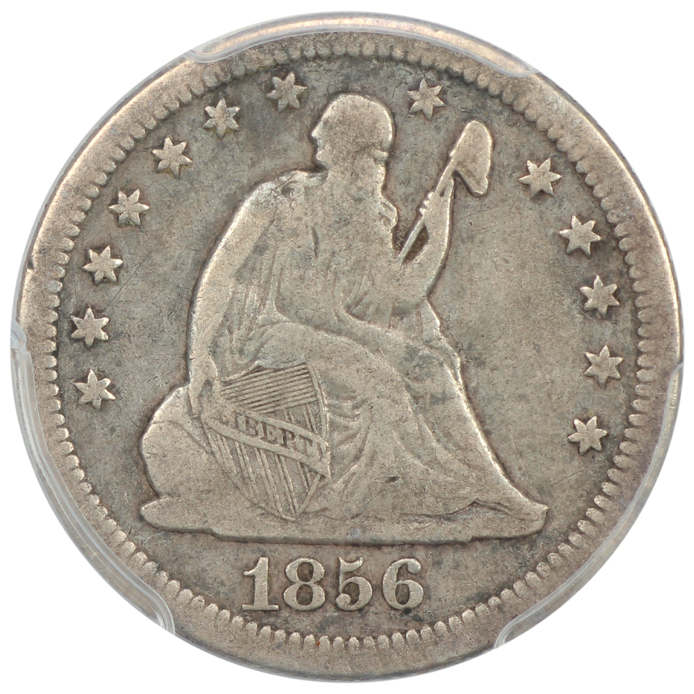thumbnail for: 1856-O 25c PCGS VF20