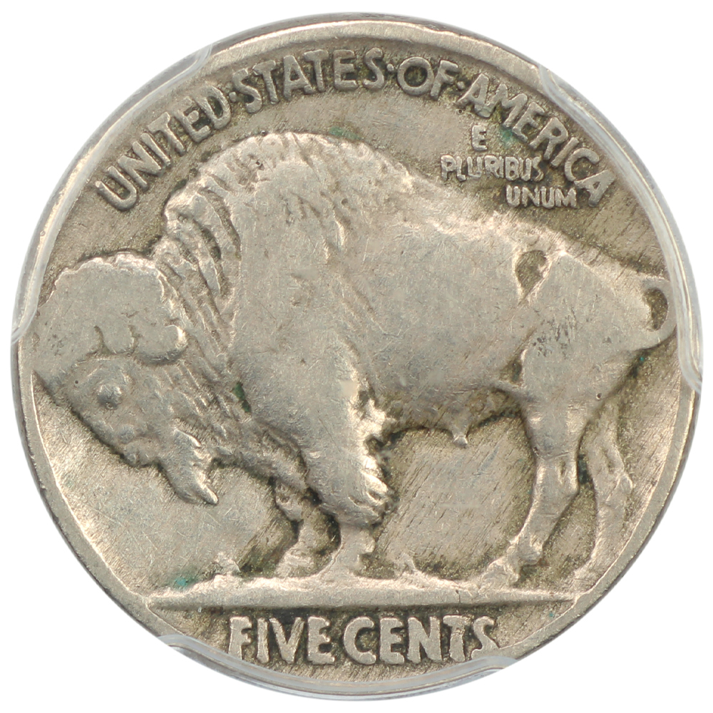 image for: 1935 Doubled Die Reverse, FS-801 5c PCGS F15
