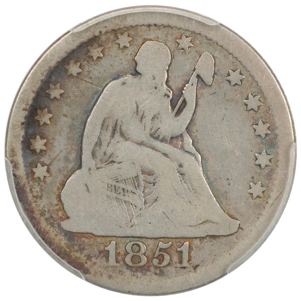 image for: 1851-O 25c PCGS VG8